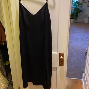 Black Abercrombie slip dress